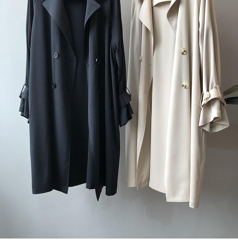 Sophia Single Breasted Trench Coat