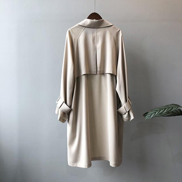 Sophia Single Breasted Trench Coat