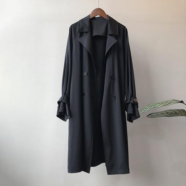 Sophia Single Breasted Trench Coat