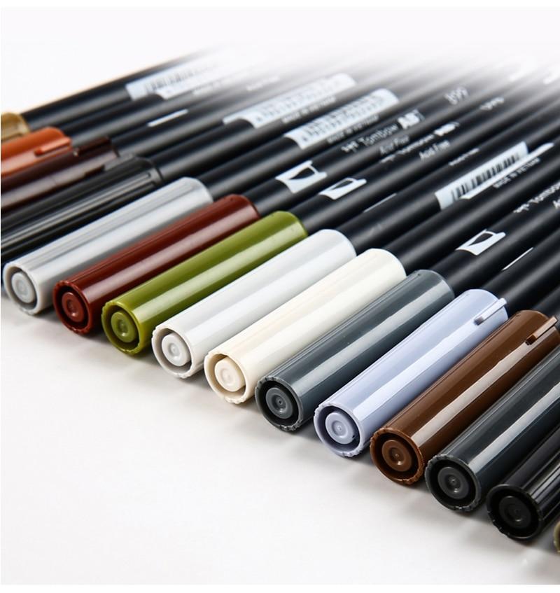Tombow ABT Dual  Water Brush pen & Fine Tip Pen Professional