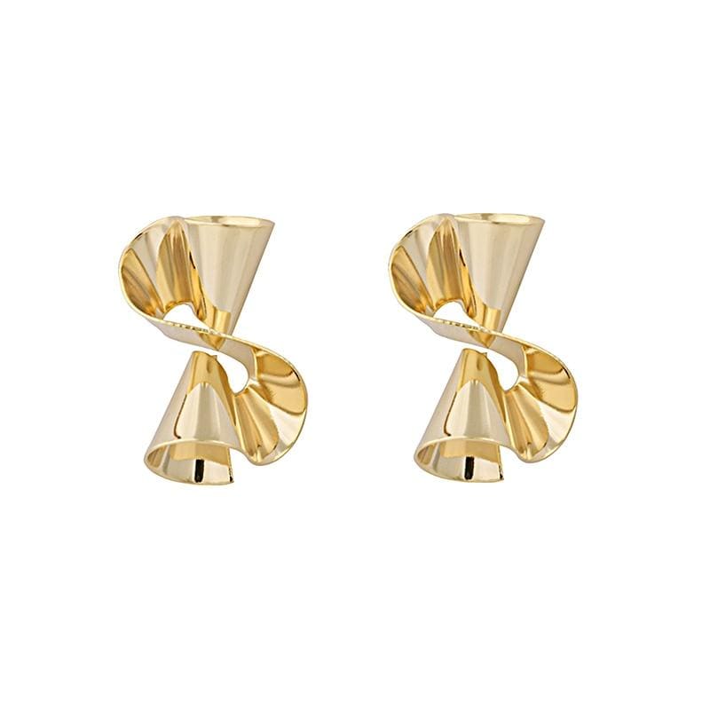 Twist Pencil Shaving Earrings
