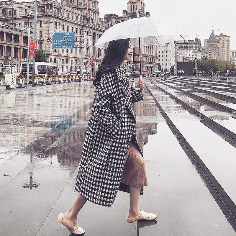 Virgil Houndstooth Coat