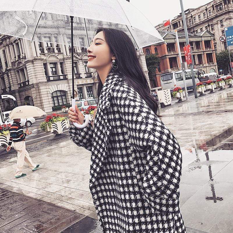 Virgil Houndstooth Coat