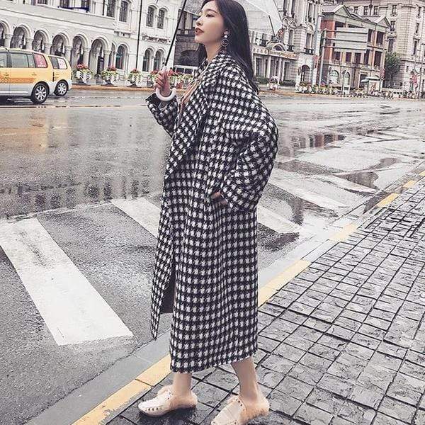Virgil Houndstooth Coat