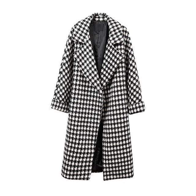Virgil Houndstooth Coat