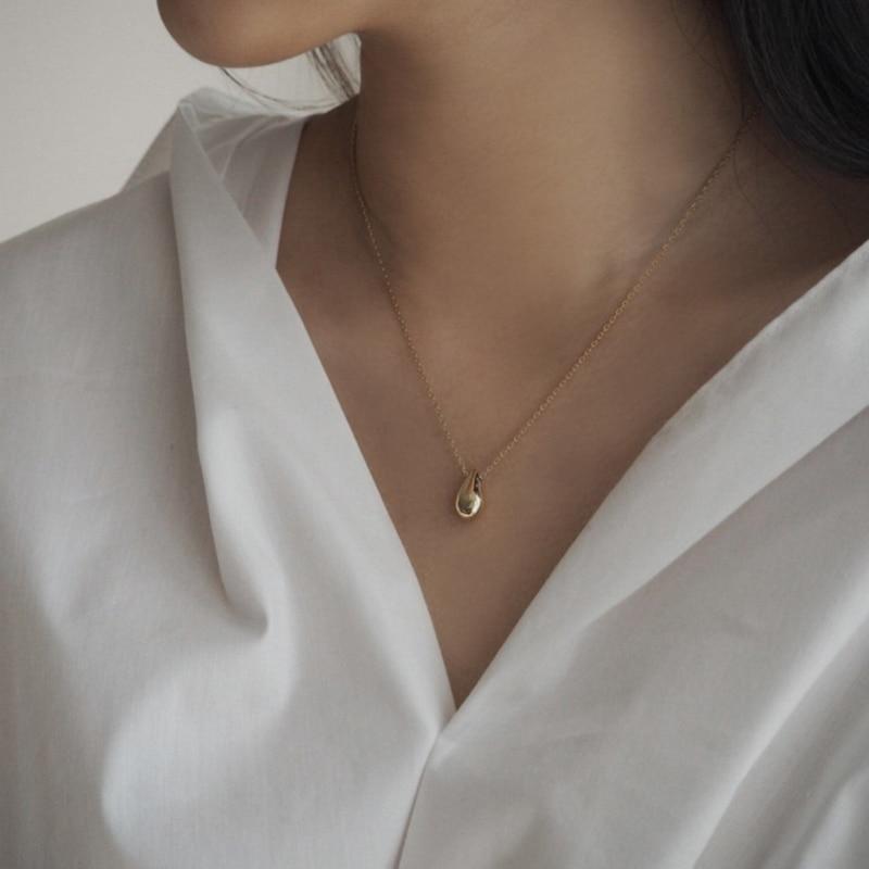 Water Droplet Necklace
