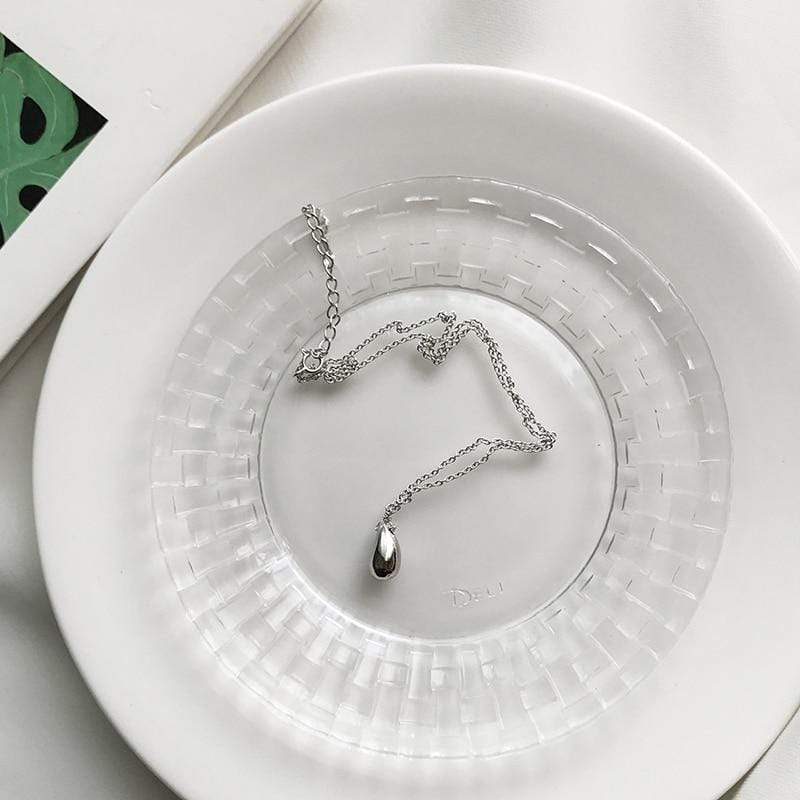 Water Droplet Necklace