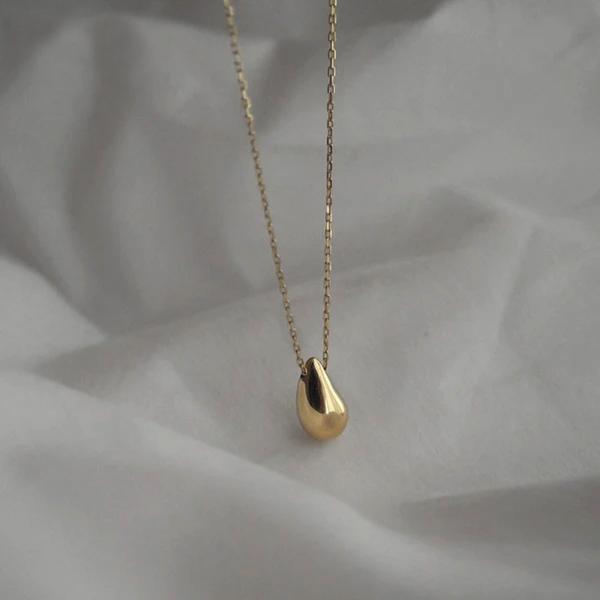 Water Droplet Necklace