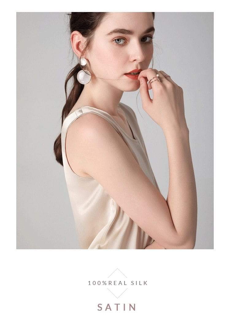 Willow 100% Silk Tank Top
