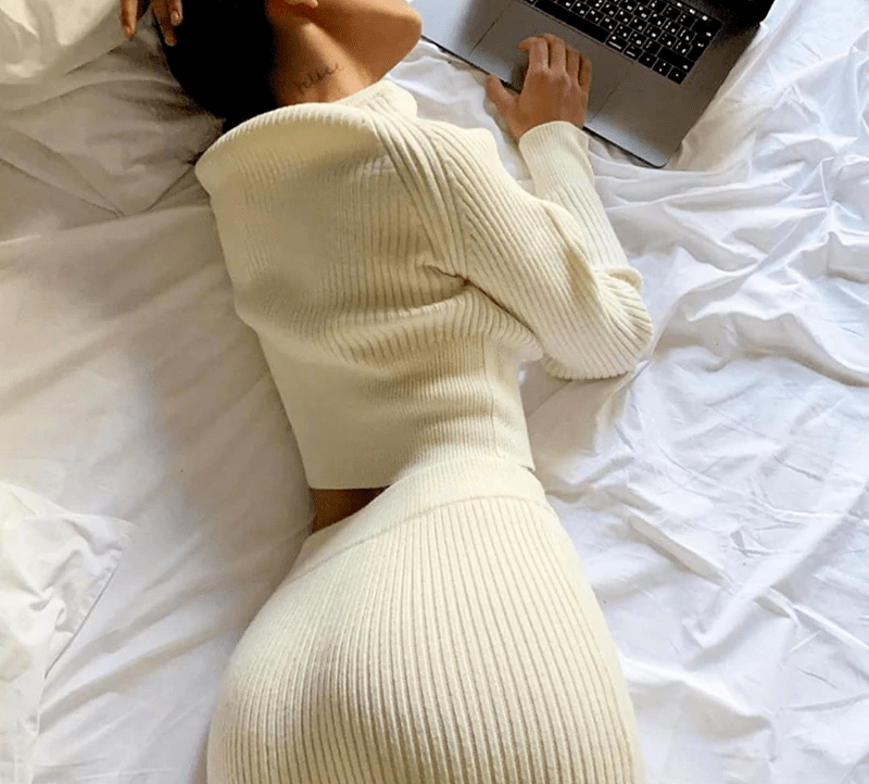 Worthy Knitted Two Piece Set